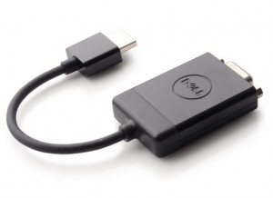 Dell - Video adapter - HDMI / VGA - black
