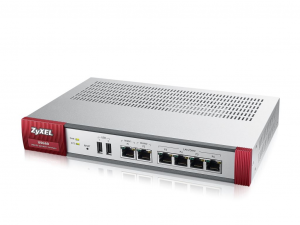 ZyXEL USG60-EU0101F tűzfal - 2 x Gigabit Ethernet WAN, 4 x Gigabit Ethernet LAN/DMZ, 2 x USB 2.0