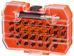 Black & Decker A7228-XJ 31 darabos bitkészlet