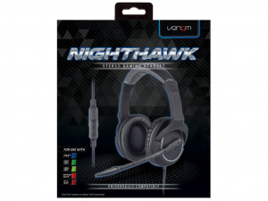 Venom VS2855 Nighthawk fekete Gaming headset