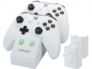 Venom VS2859 Xbox One fehér töltőállomás + 2 db akkumulátor