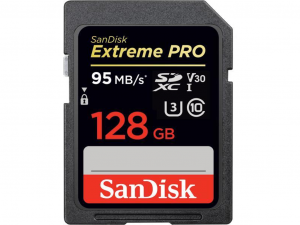 Sandisk SDXC Extreme Pro 128 GB CL10