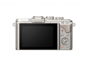 Olympus PEN E-PL8 Pancake Zoom Kit fehér/ezüst (E-PL8 váz, fehér + EZ-M1442EZ objektív ezüst)