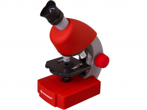 Bresser Junior 40x-640x mikroszkóp, piros