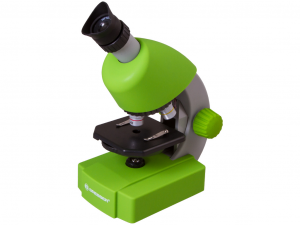 Bresser Junior 40x-640x mikroszkóp, zöld