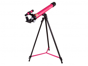 Bresser Junior Space Explorer 45/600 AZ teleszkóp, rózsaszín
