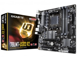GIGABYTE GA-78LMT-USB3 R2 alaplap - sAM3+, AMD 760G, mATX