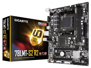 GIGABYTE GA-78LMT-S2 R2 alaplap - sAM3+, AMD 760G, mATX