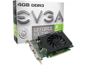 EVGA GeForce GT 730 4GB DDR3 videokártya