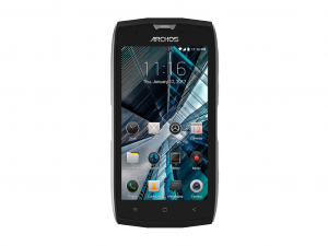 Archos Sense 50X strapabíró okostelefon, 5, QuadCore, 3GB, 32GB, 4G, fekete