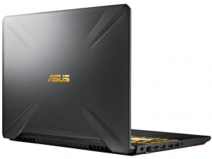 Asus TUF Gaming FX505GE-BQ286C 15,6 FHD, Intel® Core™ i7 Processzor-8750H, 8GB, 1TB SSHD (FireCuda), NVIDIA GeForce GTX 1050Ti - 4GB, DOS, fekete notebook