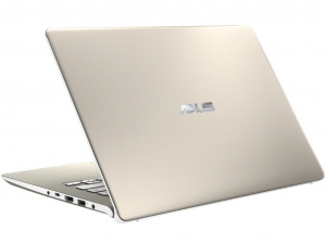 Asus VivoBook S430FA-EB280 14 FHD, Intel® Core™ i3 Processzor-8145U, 4GB, 128GB SSD, Intel® UHD Graphics 620, linux, arany notebook