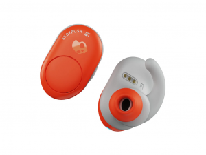 Skullcandy Push™ Truly Wireless Earbuds Narancssárga-fehér Fülhallgató