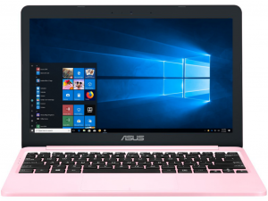 Asus VivoBook E203MA-FD016TS 11.6 HD, Intel® Celeron N4000, 4GB, 64GB eMMC, Int. VGA, Win10S, rózsaszín notebook