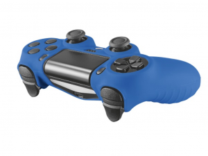 Trust GXT744B Rubber Skin kék PS4 controllerhez