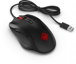 HP OMEN 600 Mouse USB, fekete