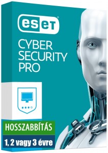 ESET Cyber Security Pro hosszabbítás HUN 1 Felhasználó 2 év online vírusirtó szoftver