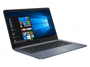 Asus VivoBook E406SA-BV230TS 14 HD, Intel® Celeron® Dual Core™ N3000, 4GB, 64GB eMMC, Intel® HD Graphics 3000, Windows® 10 S, Sötétszürke notebook