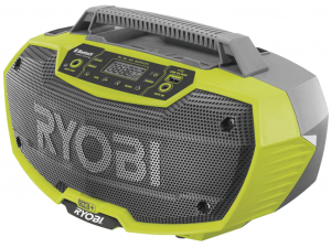 Ryobi R18RH-0 18V sztereó rádió Bluetooth® -al - akku és töltő nélkül