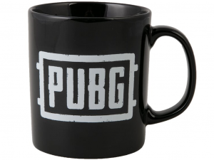 PUBG Logo fekete bögre