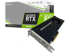 PNY GeForce RTX 2080 Ti 11GB Blower 11GB GDDR6 352bit videokártya