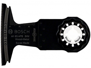 Bosch Starlock BIM AII 65 APB merülőfűrészlap, Wood and Metal - 65x40mm