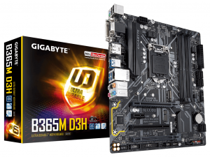 Gigabyte GA-B365-D3H alaplap - s1151, Intel® B360, mATX