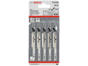 Bosch T 101 B Szúrófűrészlap - 5db, fához