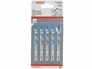 Bosch T 118 A Szúrófűrészlap - 5db, fémekhez