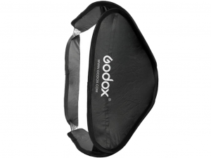 Godox 40*40cm-es softbox rendszervakukhoz tartóval és hordtáskával