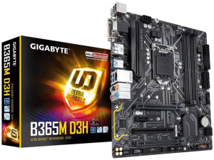 GIGABYTE GA-B365M-D3H alaplap - s1151, AMD B365, mATX