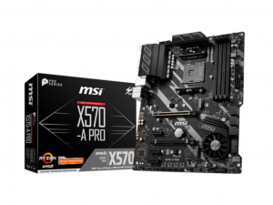MSI X570-A PRO alaplap - sAM4, AMD X570, ATX