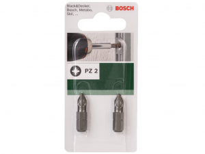 Bosch Standard PZ csavarozóbit - 2db