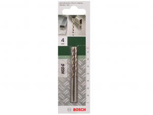 Bosch DIN 338 HSS-G fémfúró - 2db, 4x43x75mm