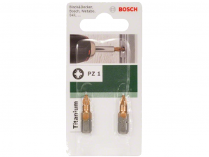 Bosch Titanium PZ1 csavarozóbit - 2db