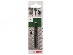 Bosch DIN 338 HSS-R Fémfúró - 2db, 4x43x75mm