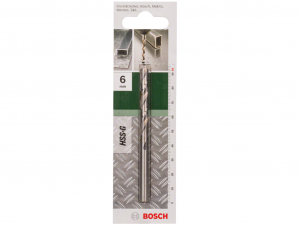 Bosch DIN 338 HSS-G fémfúró - 6x57x93mm