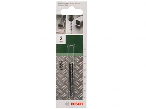 Bosch DIN 338 HSS-R Fémfúró - 2db, 2x24x49mm