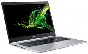Acer Aspire A515-54G-55JR 15,6 FHD IPS/Intel® Core™ i5 Processzor-10210U/8GB/1TB/MX250 2GB/ Linux ezüst laptop