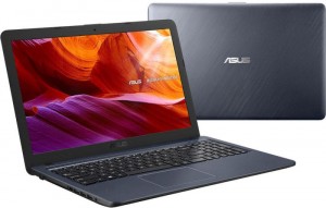 Asus VivoBook X543UA-GQ1828T -15.6 HD Matt, Intel® Pentium 4417U, 4GB DDR4, 1TB HDD, HD Graphics 610, Windows 10 Home, Ezüst Laptop