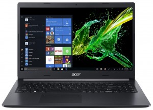 Acer Aspire 5 A515-54G-52EF NX.HN0EU.003 15,6 FHD, Core™ i5-10210U, 4GB, MX250 2GB, Linux, Fekete, Laptop