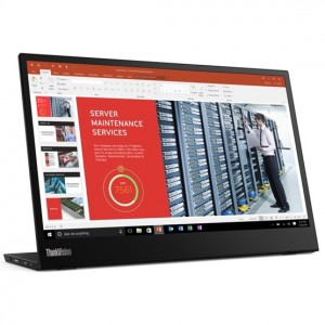Mon Lenovo ThinkVision M14 -14-Col Fekete FHD 16:9 60Hz 6ms LED LCD IPS Monitor
