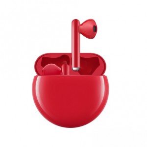 Huawei FreeBuds 3 CM-H-SHARK vezeték nélküli fülhallgató, Mikrofon, Bluetooth, Piros