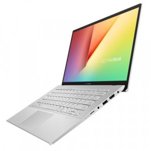 ASUS VivoBook X420FA-BV021T, 14 Matt HD, Intel® Core™ i3 Processzor-8145U, 4GB, 128GB SSD, UHD Graphics 620, Windows 10, ezüst notebook
