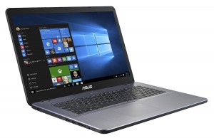 ASUS VivoBook X705UB-GC265 - 17,3 FHD , Intel® Pentium 4414U, 4GB DDR4, 1TB HDD, NVIDIA GeForce MX110, Endless OS, Ezüst Notebook