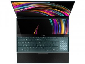ASUS ZenBook Pro Duo UX581GV-H2004T 15,6 UHD/Intel® Core™ i7 Processzor-9750H/16GB/512GB SSD/RTX 2060 6GB/Win10 Home Kék laptop