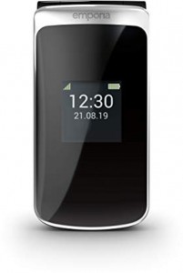Emporia Touch Smart V188 Fekete Mobiltelefon