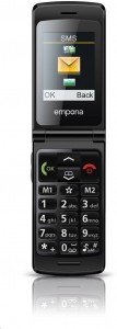 Emporia Talk Smart V800 Fekete Mobiltelefon
