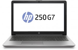 HP 250 G7 8AC86EA - 15.6 Matt FHD, Intel® Core™ i3 Processzor-8130U, 4GB, 1TB, DVD-RW, Intel® UHD Graphics 620, DOS, Ezüst Laptop