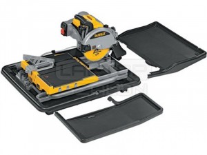 DeWALT D24000S-QS 250 mm-es vizes csempevágó és állvány